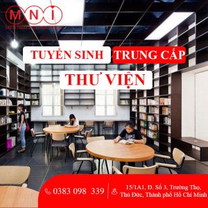 tuyển sinh trung cấp thư viện