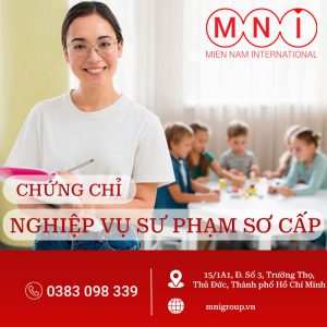 chứng chỉ nghiệp vụ sư phạm sơ cấp