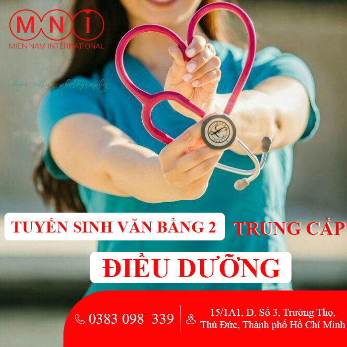 tuyển sinh văn bằng 2 trung cấp điều dưỡng