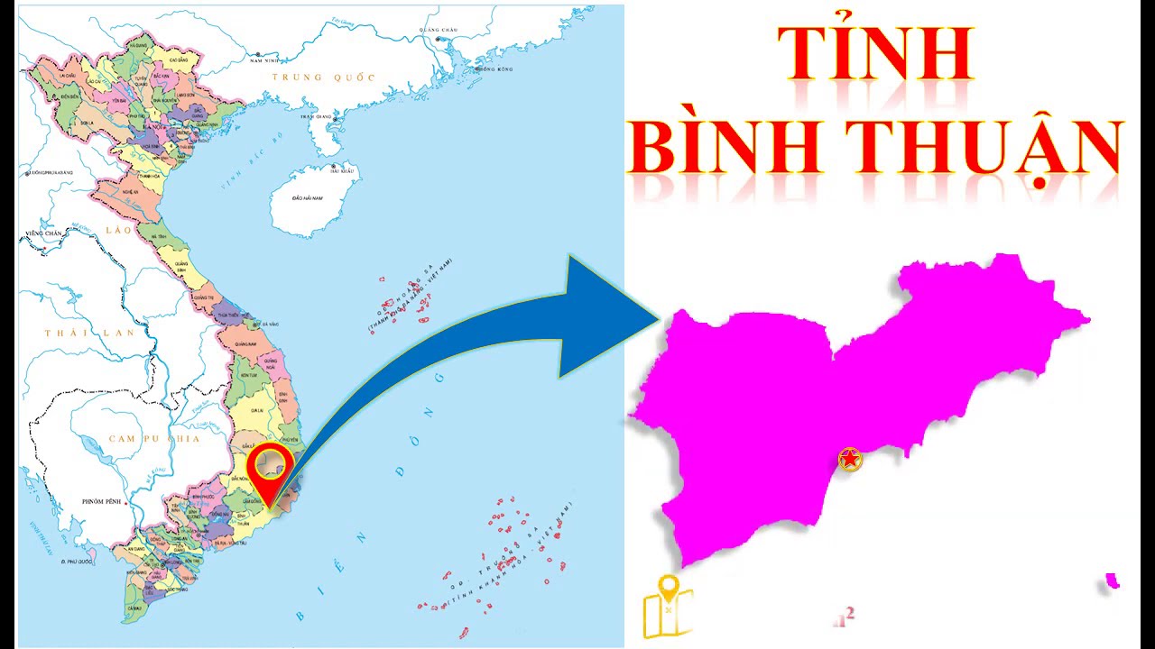 Bản Đồ Bình Thuận Mở Ra Kho Tàng Văn Hóa Và Thiên Nhiên