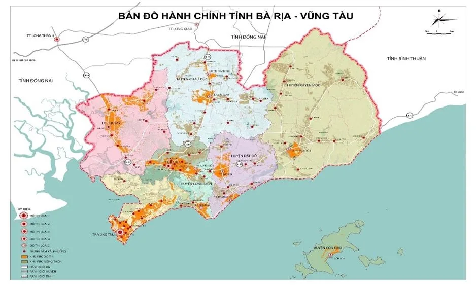 Khám Phá Bà Rịa - Vũng Tàu Qua Bản Đồ Từ Cảnh Quan Đến Tiềm Năng Phát Triển