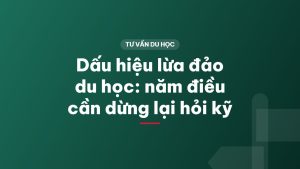 Dấu hiệu lừa đảo du học: năm điều cần dừng lại hỏi kỹ