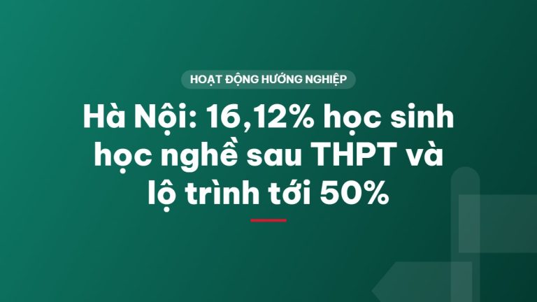 Hà Nội: 16,12% học sinh học nghề sau THPT và lộ trình tới 50%