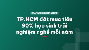 TP.HCM đặt mục tiêu 90% học sinh trải nghiệm nghề mỗi năm