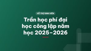 Trần học phí đại học công lập năm học 2025–2026