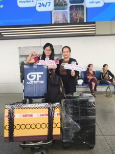 Phan Thúy Duy nhập học Đại học Hoằng Quang