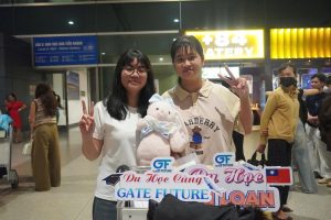 Nguyễn Ngọc Tuyền và Huỳnh Lê Trường Vũ lên đường sang Đài Loan