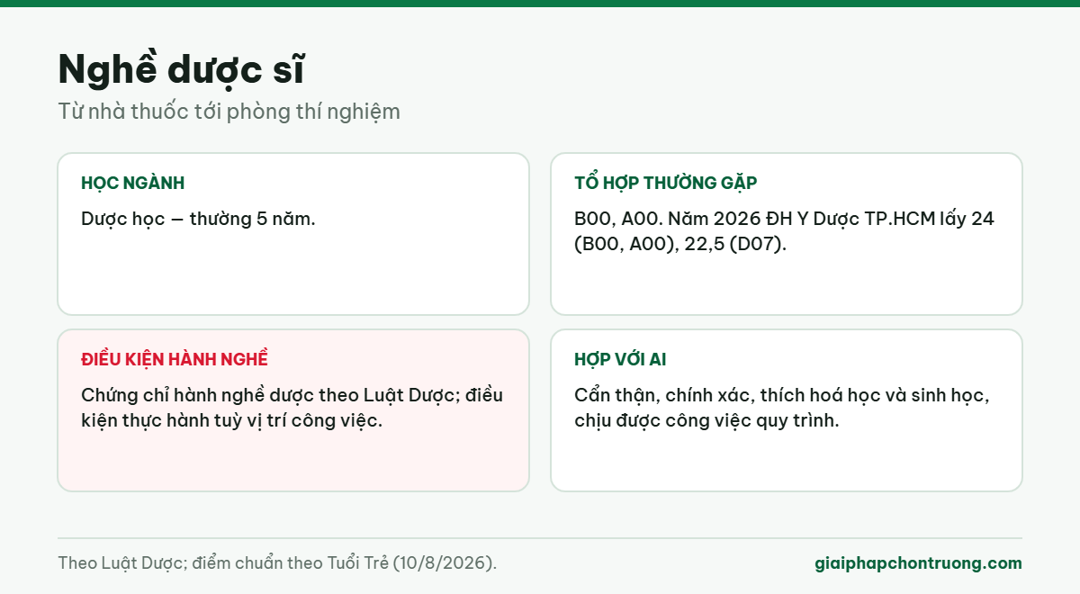 Nghề dược sĩ