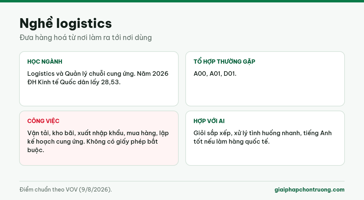 Nghề logistics