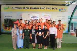 Sinh viên iSPACE tham gia cuộc thi tìm hiểu biển đảo tại Đường sách Thủ Đức