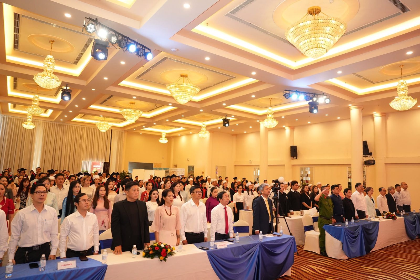 Hội trường lễ tổng kết
