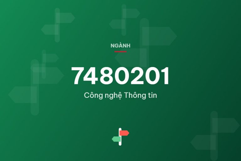Ngành 7480201 — Công nghệ Thông tin